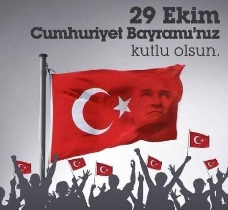 RESMİ TATİL (29 EKİM CUMHURİYET BAYRAMI)